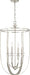Capital Lighting 541841PN Laurent Four Light Foyer Pendant, Polished Nickel Alternate Image 4.jpg