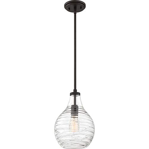 Quoizel QPP4019OZ Genie One Light Mini Pendant, Old Bronze Alternate Image.jpg