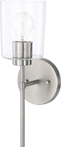 Capital Lighting 628511BN-449 Greyson One Light Wall Sconce, Brushed Nickel Alternate Image.jpg