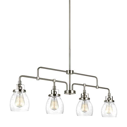 Generation Lighting 6614504-962 Belton Four Light Island Pendant, Brushed Nickel Alternate Image.jpg