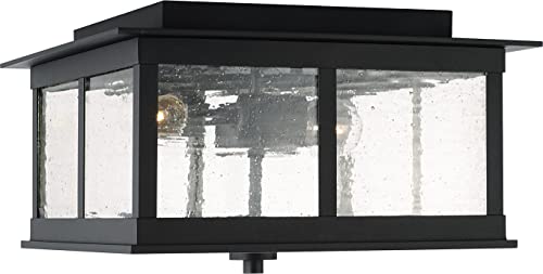 Capital Lighting 943836BK Barrett Three Light Outdoor Flush Mount, Black Alternate Image 4.jpg