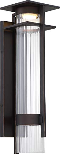 Minka-Lavery 72742-143C-L Kittner LED Outdoor Wall Mount, Oil Rubbed Bronze W/ Gold Highlights Alternate Image.jpg