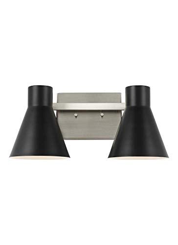 Generation Lighting 4441302EN3-962 Towner Two Light Wall / Bath, Brushed Nickel Alternate Image.jpg