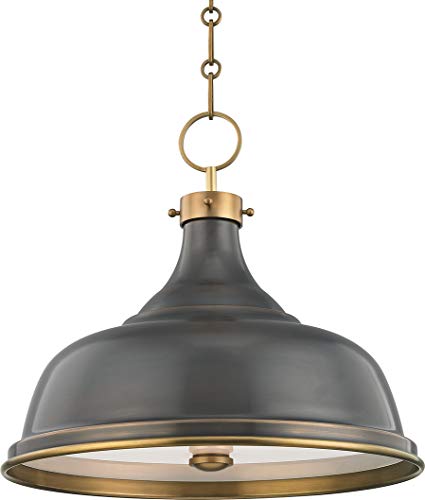 Hudson Valley MDS900-ADB Metal No.1 Three Light Pendant, Aged/Antique Distressed Bronze Alternate Image.jpg