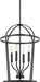 Capital Lighting 528541MB Greyson Four Light Foyer Pendant, Matte Black Alternate Image.jpg