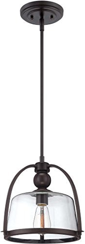 Quoizel QPP1401WT Ridley One Light Mini Pendant, Western Bronze Alternate Image 3.jpg