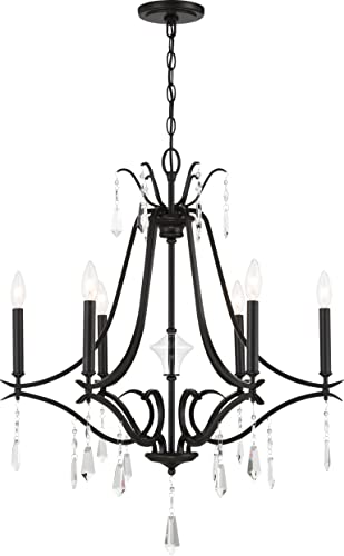 Minka-Lavery 4446-66A Laurel Estate Six Light Chandelier, Coal Alternate Image.jpg