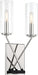 Minka-Lavery 2492-572 Highland Crossing Two Light Wall Sconce, Coal w/Polished Nickel Highlights Alternate Image.jpg