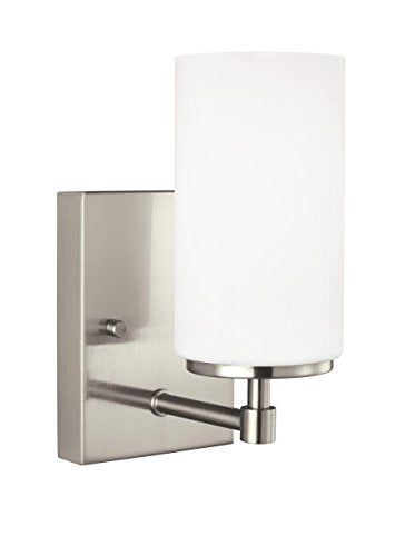 Generation Lighting 4124601EN3-962 Alturas One Light Wall / Bath Sconce, Brushed Nickel Alternate Image.jpg