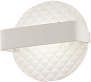 George Kovacs P1773-044B-L Quilted LED Wall Sconce, Matte White Alternate Image.jpg