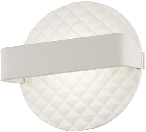 George Kovacs P1773-044B-L Quilted LED Wall Sconce, Matte White Alternate Image.jpg