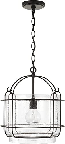 Capital Lighting 342912MB Harmon One Light Pendant, Matte Black Alternate Image 4.jpg