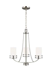 Generation Lighting 3121603EN3-962 Robie Three Light Chandelier, Brushed Nickel Alternate Image.jpg