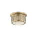 Hudson Valley 1440-AGB Bangor LED Flush Mount, Aged Brass Alternate Image.jpg