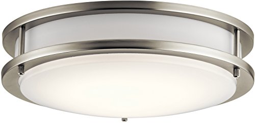 Kichler 10784NILED LED Flush Mount, Brushed Nickel Alternate Image.jpg