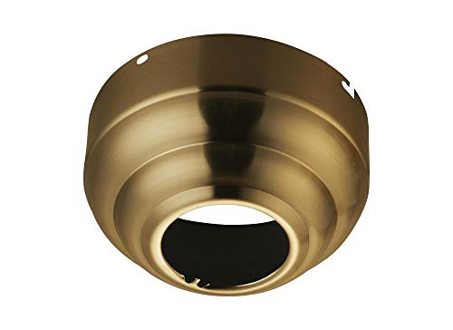 Visual Comfort Fan MC95BBS Universal Canopy Kit Slope Ceiling Adapter, Burnished Brass Alternate Image.jpg