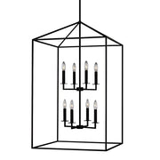 Generation Lighting 5315008EN-112 Perryton Eight Light Hall / Foyer, Midnight Black Alternate Image.jpg