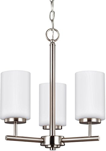 Generation Lighting 31160EN3-962 Oslo Three Light Chandelier, Brushed Nickel Alternate Image.jpg