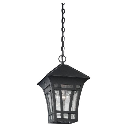 Generation Lighting 60131-12 Herrington One Light Outdoor Pendant, Black Alternate Image.jpg