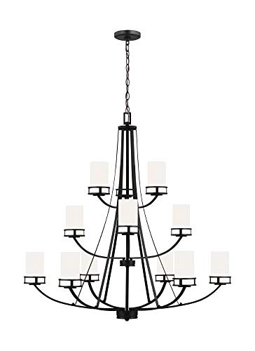 Generation Lighting 3121612EN3-112 Robie 12 Light Chandelier, Midnight Black Alternate Image.jpg