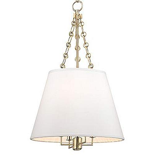 Hudson Valley 6415-AGB Burdett Four Light Pendant, Aged Brass Alternate Image.jpg