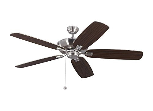 Generation Lighting 5CSM60BS Colony 60"Ceiling Fan, Brushed Steel Alternate Image.jpg