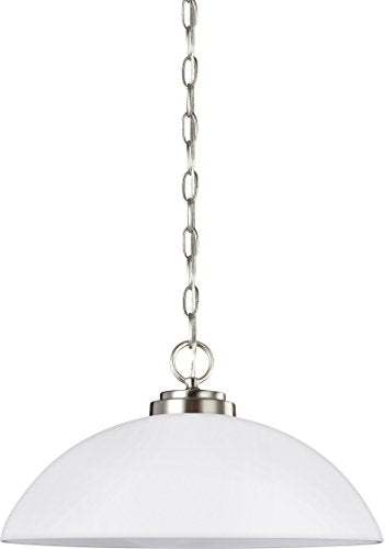Generation Lighting 65160-962 Oslo One Light Pendant, Brushed Nickel Alternate Image.jpg