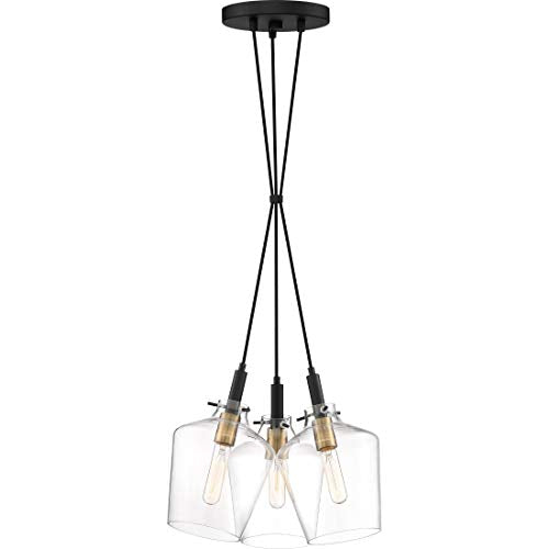 Quoizel JUN2603EK June Three Light Pendant, Earth Black Alternate Image 4.jpg