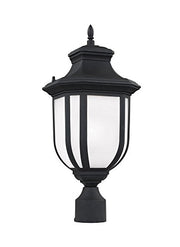 Generation Lighting 8236301EN3-12 Childress One Light Outdoor Post Lantern, Black Alternate Image.jpg