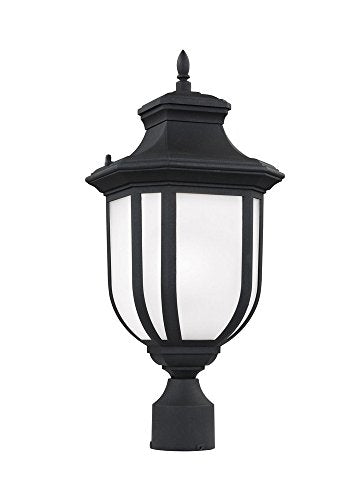 Generation Lighting 8236301EN3-12 Childress One Light Outdoor Post Lantern, Black Alternate Image.jpg