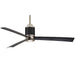 Minka-Aire F736L-BS/SDBK Gear 54" Ceiling Fan, Brushed Steel/Sand Black Alternate Image.jpg