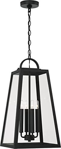 Capital Lighting 943744BK Leighton Four Light Outdoor Hanging Lantern, Black Alternate Image 4.jpg