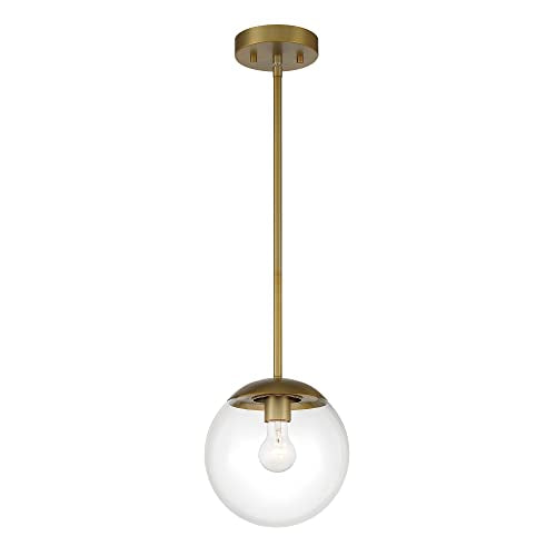 Minka-Lavery 2790-695 Auresa One Light Mini Pendant, Soft Brass Alternate Image.jpg