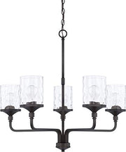 Capital Lighting 428851MB-451 Colton Five Light Chandelier, Matte Black Alternate Image.jpg