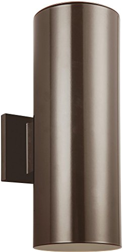 Visual Comfort Studio 8413897S-10 Outdoor Cylinders LED Outdoor Wall Lantern, Bronze Alternate Image.jpg