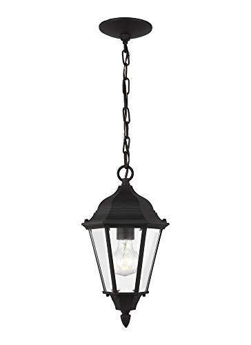 Generation Lighting 60941-12 Bakersville One Light Outdoor Pendant, Black Alternate Image.jpg