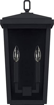 Capital Lighting 926222BK Donnelly Two Light Outdoor Wall Lantern, Black Alternate Image.jpg