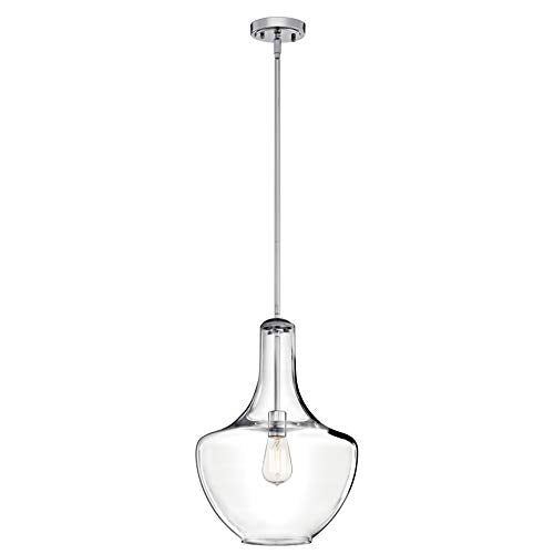 Kichler 42046CH Everly One Light Pendant, Chrome Alternate Image.jpg