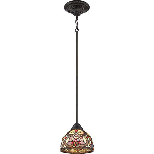 Quoizel TF1508VB Carroll One Light Mini Pendant, Vintage Bronze Alternate Image.jpg