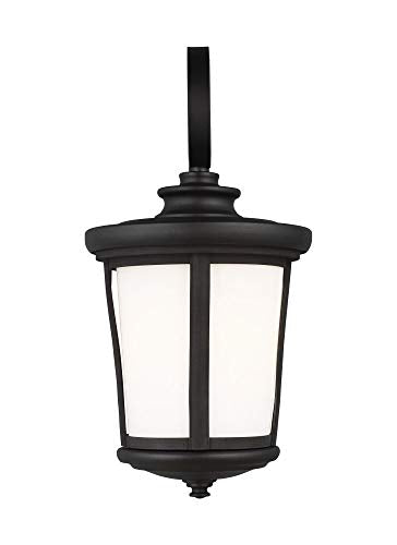 Generation Lighting 8619301EN3-12 Eddington One Light Outdoor Wall Lantern, Black Alternate Image.jpg