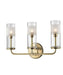 Hudson Valley 3903-AGB Wentworth Three Light Wall Sconce, Aged Brass Alternate Image.jpg