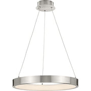 Progress P500369-009-30 Inverse LED Collection Modern Brushed Nickel Pendant Alternate Image.jpg