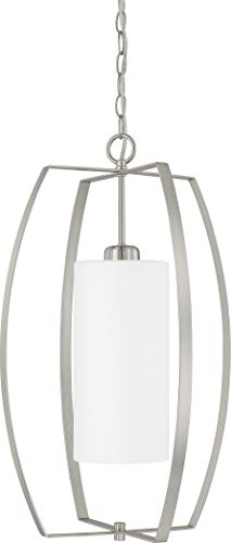 Capital Lighting 515912BN-343 Folsom One Light Foyer Pendant, Brushed Nickel Alternate Image.jpg