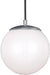 Visual Comfort Studio 6018EN3-15 Leo - Hanging Globe One Light Pendant, White Alternate Image 2.jpg