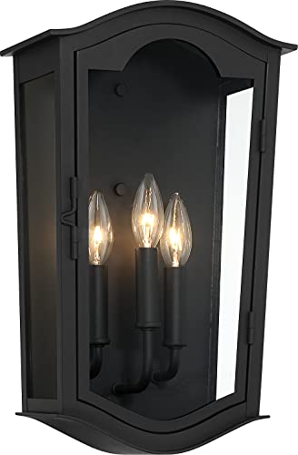 Minka-Lavery 73202-66 Houghton Hall Three Light Outdoor Wall Mount, Sand Coal Alternate Image.jpg