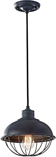 Generation Lighting P1242AF Urban Renewal One Light Pendant, Antique Forged Iron Alternate Image.jpg