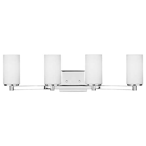 Generation Lighting 4439104-05 Hettinger Four Light Wall / Bath, Chrome Alternate Image.jpg