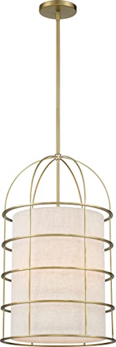 Minka-Lavery 2154-695 Gateway Park Four Light Pendant, Soft Brass Alternate Image.jpg