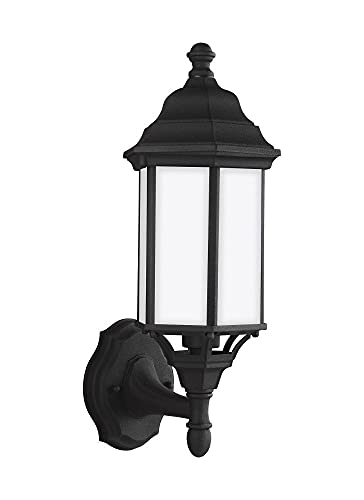 Generation Lighting 8538751-12 Sevier One Light Outdoor Wall Lantern, Black Alternate Image.jpg