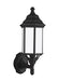 Generation Lighting 8538751-12 Sevier One Light Outdoor Wall Lantern, Black Alternate Image.jpg